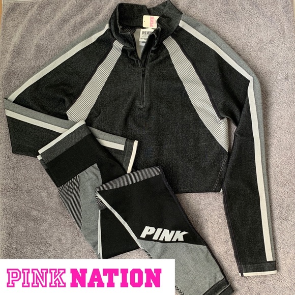 PINK Victoria's Secret Other - NWT PINK Cool & Comfy Top Sm & Tights Sm
